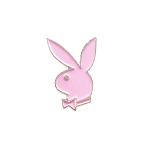 [W][Pin]PB Rabbit(Pink).플레이보이래빗(핑크) 뱃지