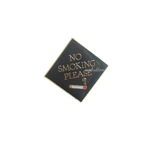 [Retro][Pin]No Smoking.금연 핀뱃지