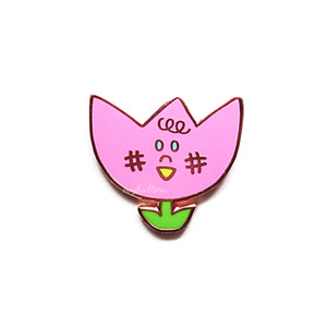 [SJK-009][Pin]Mom tulip.뱃지