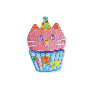 [SJK-016W][Wappen]Kitten cupcake.와펜.패치
