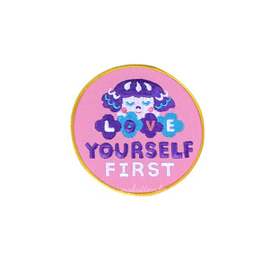 [SJK-015W][Wappen]Love yourself first.와펜.패치