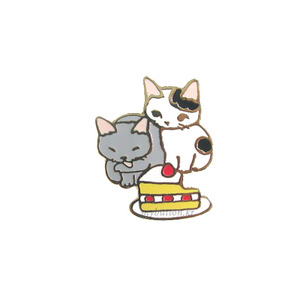 [PCZ-045][Pin]Cat_Cake.고양이뱃지