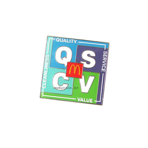 [Mc][Pin][USA]QSCV(color).핀뱃지