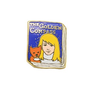 [BK][Pin]Book pins_The Golden Compass.황금나침반 북뱃지