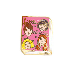 [BK][Pin]Book pins_Little Women.작은아씨들 북뱃지