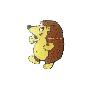 [W][Pin]Hedgehog(Thinking).고슴도치 뱃지