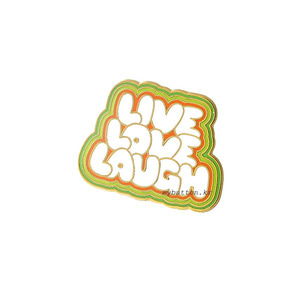 [W][Pin]Live.Love.Laugh.핀뱃지