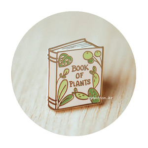[Junstine][Pin]Book of Plants.핀뱃지