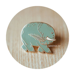 [Justine][Pin]Elephant MOM.핀뱃지