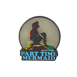 [[USA][Disney/Pixar][Pin]Part Time Mermaid.인어공주 디즈니 핀뱃지