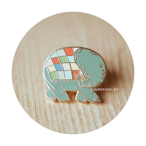 [Justine][Pin]Elephant BABY.핀뱃지