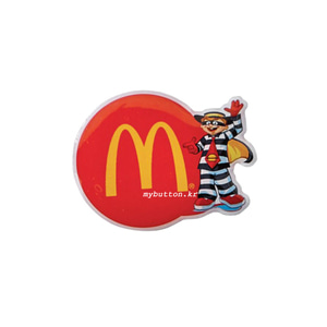 [Mc][USA][Pin]Hamburglar(logo).맥도널드 뱃지