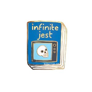 [BP][Pin]Book pins_Infinite jest.무한한 흥미 북뱃지