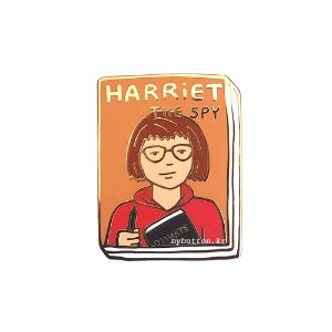 [BP][Pin]Book pins_Harriet the Spy.꼬마스파이 해리 북뱃지