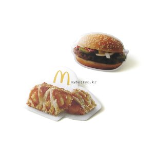 [Mc][Pin][SET]Burger &amp; Pie.맥도널드 핀뱃지