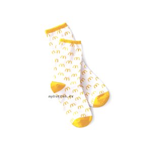 [Mc][&amp;More]Mcdonald&#039;s Logo Socks.맥도널드 양말