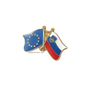 [Vintage][Pin]Slovenia(Flag).빈티지뱃지