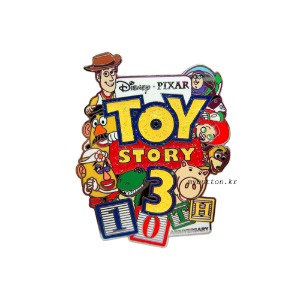 [Disney/Pixar]Toystory3 10th.디즈니 핀뱃지
