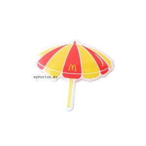 [Mcdonald&#039;s][Pin]Parasol.맥도날드 핀뱃지