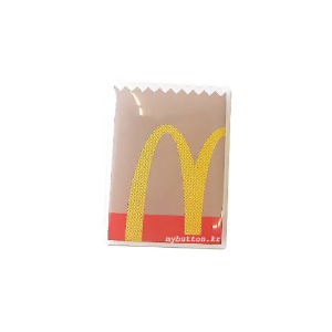 [Mcdonald&#039;s][Pin]Paper bag.맥도날드 핀뱃지