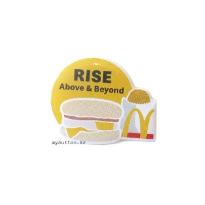 [Mcdonald&#039;s][Pin]Rise.맥도날드 핀뱃지