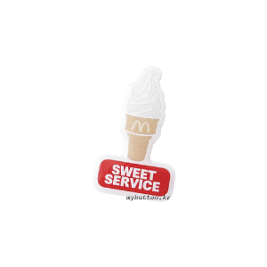 [Mcdonald&#039;s][Pin]Sweet service.맥도날드 핀뱃지