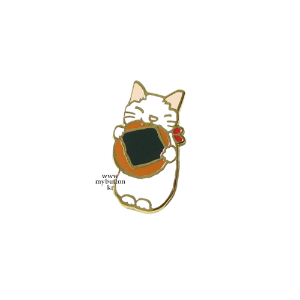 [PCZ-062][Pin]Cat_Snack.고양이뱃지