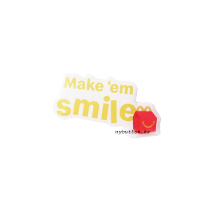 [Mcdonald&#039;s][Pin]Smile(Happymeal).맥도날드 핀뱃지