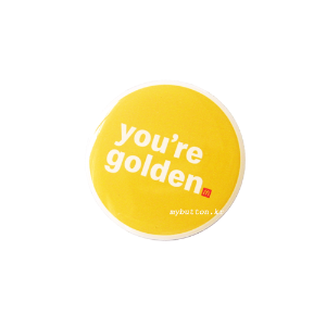 [Mcdonald&#039;s][Pin]Golden.맥도날드 핀뱃지