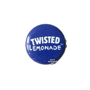 [Vintage][USA][Beer]Twisted Lemonade.버틀캡 브로치