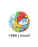 [USA][Pinbutton]80&#039;s Smurfs #3