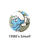 [USA][Pinbutton]80&#039;s Smurfs #4