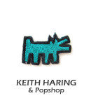 [Artist][KeithHaring][Patch]Barking Dog Mini.키스해링 바킹독 와펜/패치