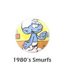 [USA][Pinbutton]80&#039;s Smurfs #12