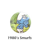 [USA][Pinbutton]80&#039;s Smurfs #22