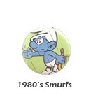 [USA][Pinbutton]80&#039;s Smurfs #25