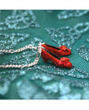 [Necklace]Dorothy Red Glitter shoes