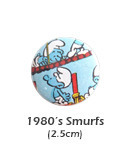 [USA][Pinbutton][25mm]80&#039;s Smurf #26