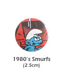 [USA][Pinbutton][25mm]80&#039;s Smurf #29