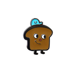 [브랜드정품][UP][Pin]Icon/4/Bread.식빵 뱃지