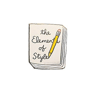 [BK][Pin]Book pins_The Elements of Style.글쓰기의 요소 북뱃지