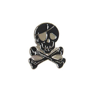 [W][Pin]Pirates(Black).해적(블랙) 뱃지