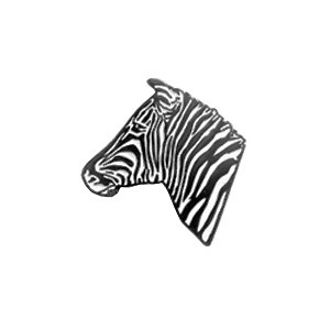 [W][Pin]Zebra.얼룩말 뱃지