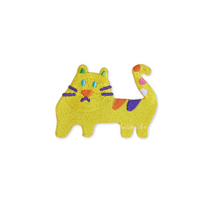 [SJK-010W][Wappen]Mustard cat.와펜.패치