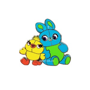 [Disney/Pixar]Ducky&amp;Bunny.토이스토리4 핀뱃지