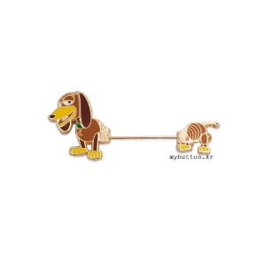 [Disney/Pixar]TOYSTORY Slinky dog.토이스토리 슬링키독 디즈니픽사뱃지