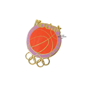 [Vintage][USA][Pin]Kodak Olympic(Basketball).빈티지뱃지