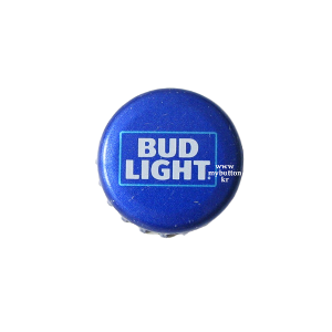 [Vintage][USA][Beer]Bud Light.버틀캡 브로치