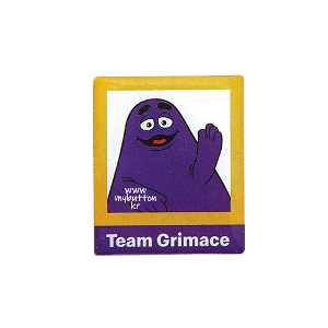 [Mcdonald&#039;s][Pin]Team Grimace.맥도날드 핀뱃지